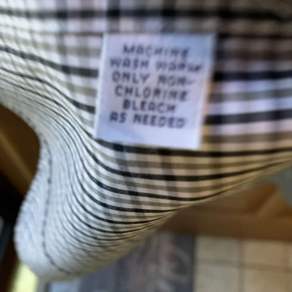 Vintage Polo‎ Ralph Lauren Andrew Checked Dress Shirt Men's 17 34/35 EUC